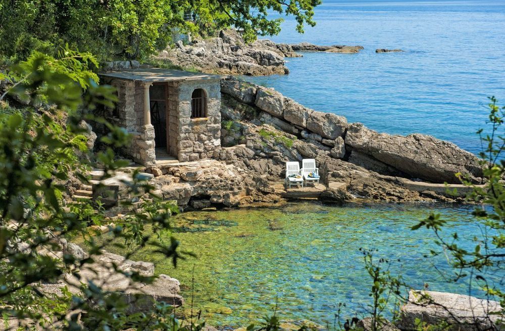 Hotel Villa Astra Lovran Exteriér fotografie
