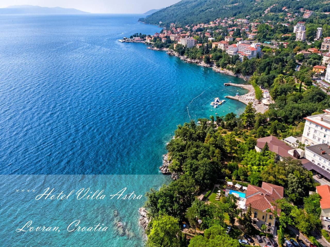 Hotel Villa Astra Lovran Exteriér fotografie